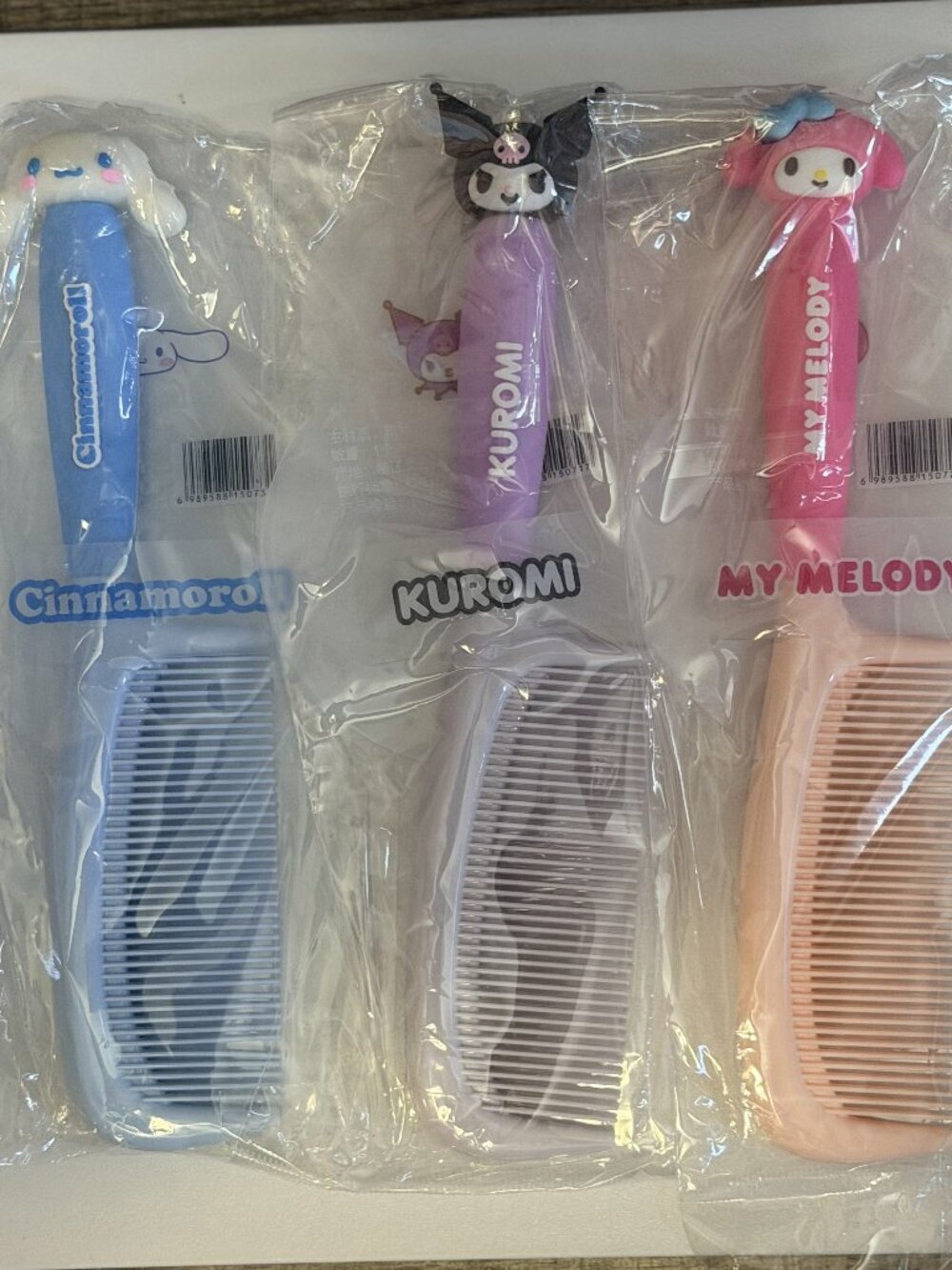 #FAM-305 - Sanrio Character PVC Full Sized Combs - You Choose